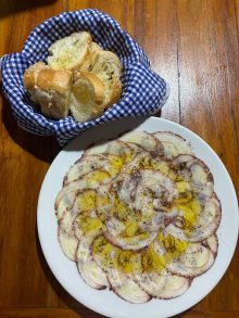 Carpaccio de Pulpo